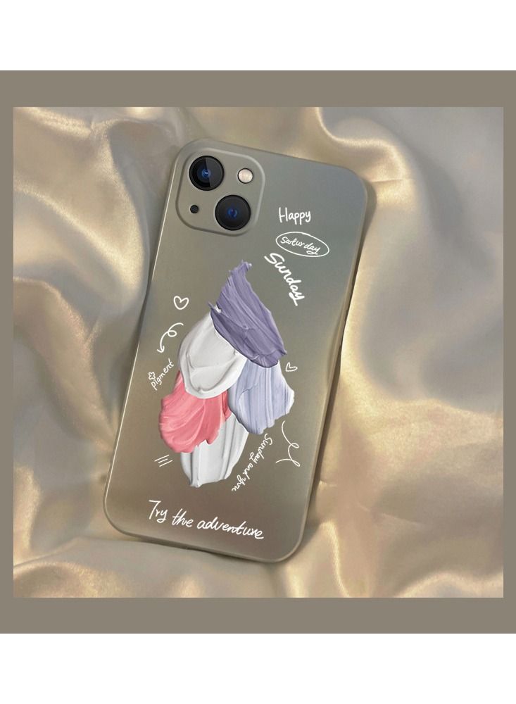 Loquat Back Cover Printed TPU Protective Mobile Phone Case for iPhone