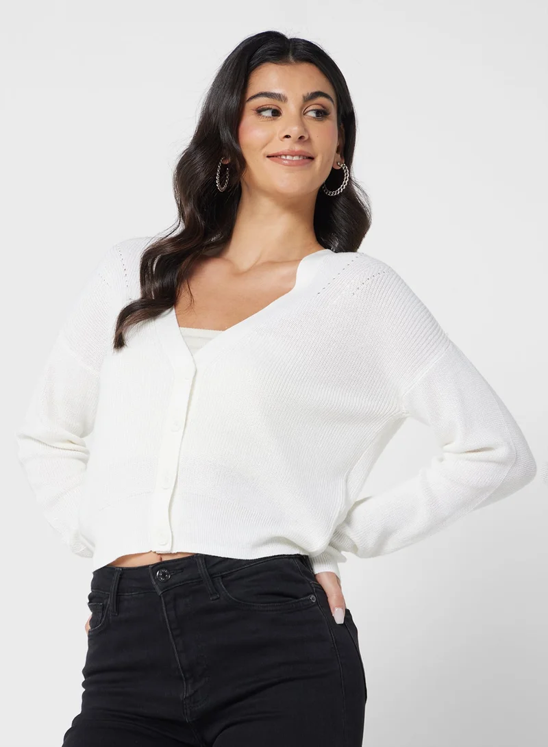 VERO MODA V-Neck Cardigan
