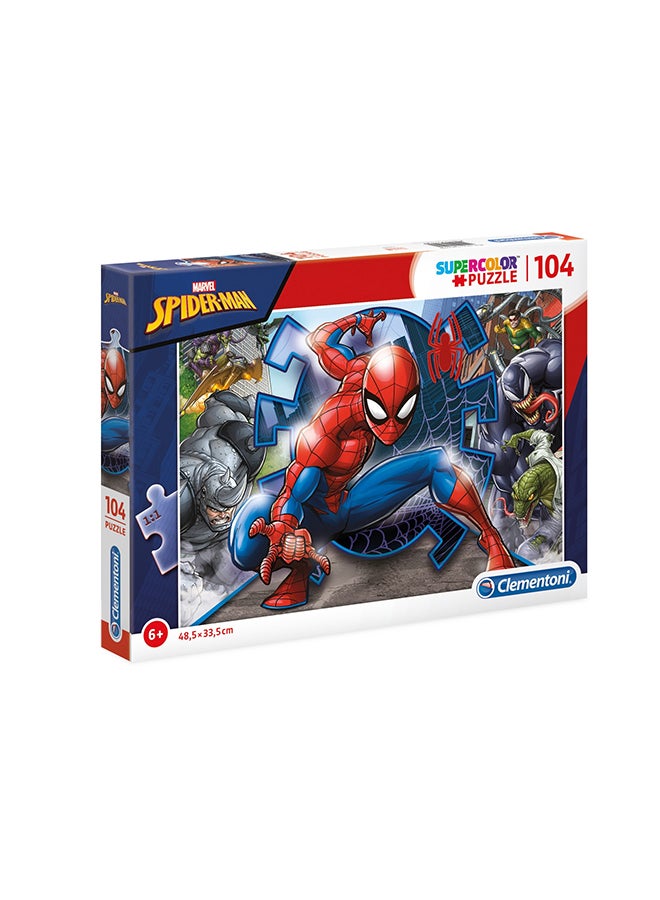 Clementoni Puzzle Spiderman 104 Pieces - Image 1