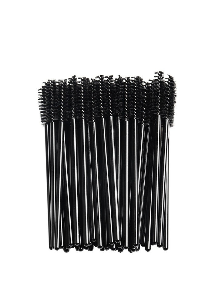 ماركة غير محددة 50 قطعة من المتاح ماسكارا عصا فرشاة سوداء  - Image 1