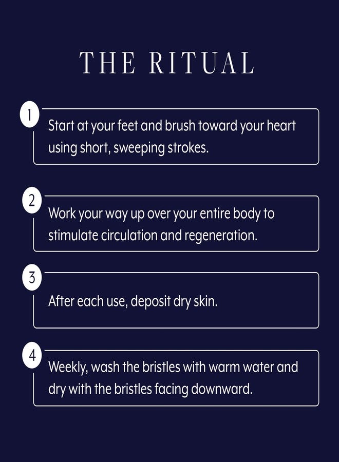 Aromatherapy Associates Revive Body Brush, Natural Dry Brush to Exfoliate Skin and Boost Circulation, Cellulite Brush Made of Natural and Sustainable Materials (1 Count) - Image 3