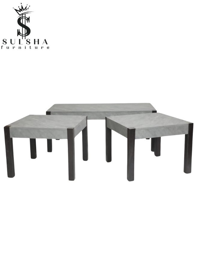 Sulsha Coffee Table , Center Table, Solid Wood Accent Table Crafted In Unique And Quality Material - Image 2