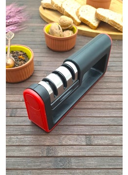 M&R Store MRS Store Mrsstore Knife Sharpening Tool Apparatus Professional Knife Sharpener 3 Angle Diamond Ceramic Steel Sharpening  - Image 4