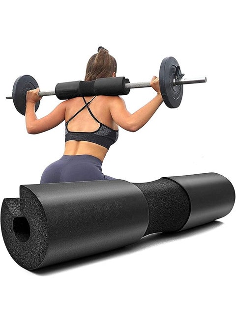 Beauenty Barbell Pad Squat Pad- Shoulder Support For Squats, Lunges & Hip Thrusts - For Olympic Or Standard Bars - Squat Sponge