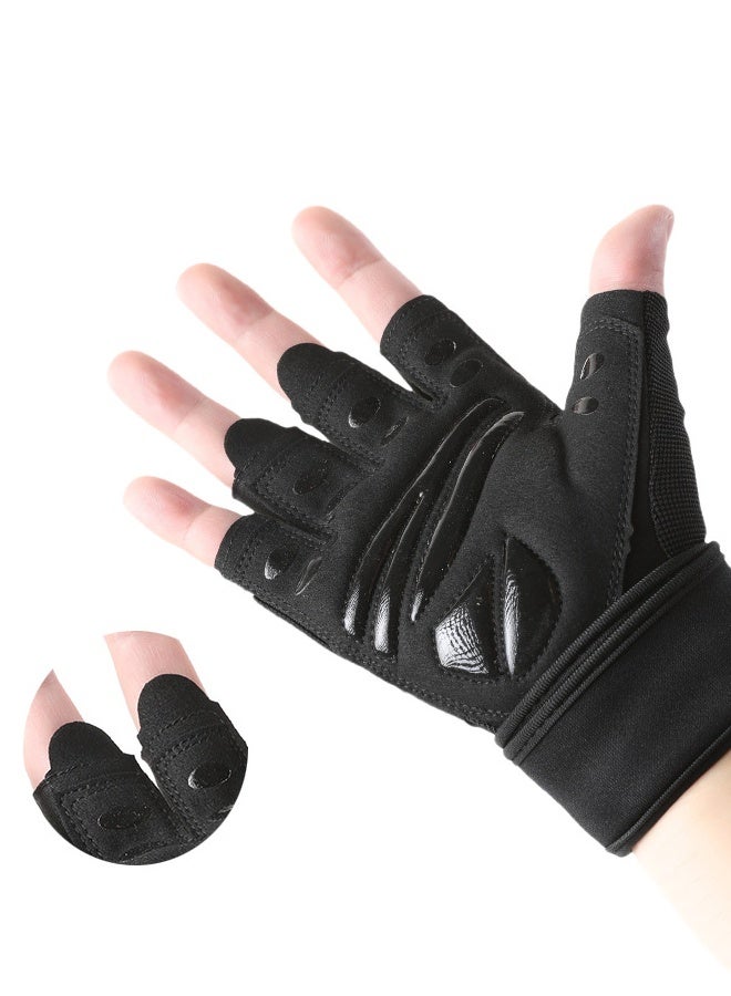 قفازات اللياقة البدنية، قفازات تدريب للرجال والنساء - قفازات اللياقة البدنية لتدريب القوة، وكمال الأجسام، ورياضات رفع الأثقال، وتدريب الكروس فيت - Image 3