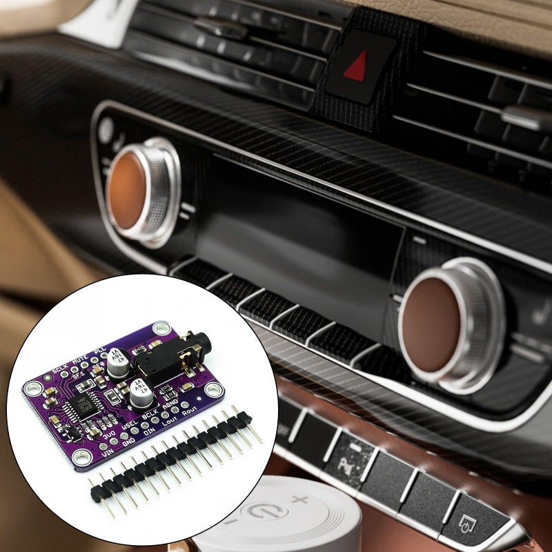 وحدة فك تشفير الصوت UDA1334A I2S مع إخراج ستريو للتحويل الرقمي التناظري - Image 3