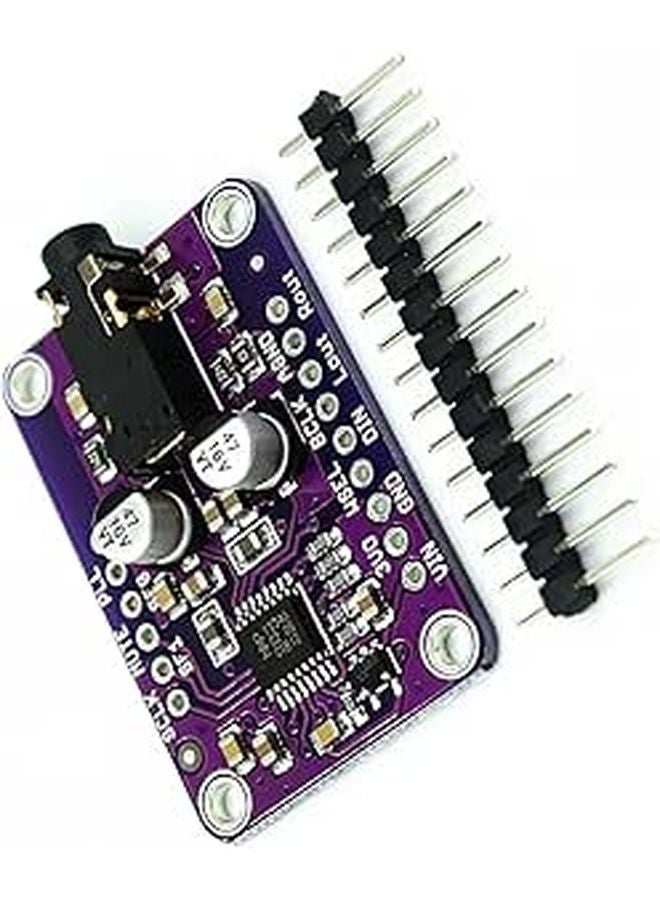 وحدة فك تشفير الصوت UDA1334A I2S مع إخراج ستريو للتحويل الرقمي التناظري - Image 1