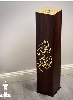 خشبي بني