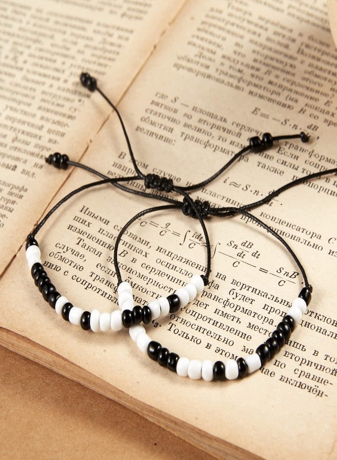 Desimtion Christmas Couples Bracelets I Love You Morse Code Matching Bracelets for Couples Gifts for Him and Her, Long Distance Relationship Gifts for Boyfriend and Girlfriend - Image 4