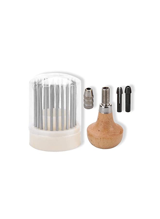 Semme 23 Pcs Beading Tools Set Diamond Setting Beading Tools Graver Beader for DIY Jewelry Making Crafting  - Image 1