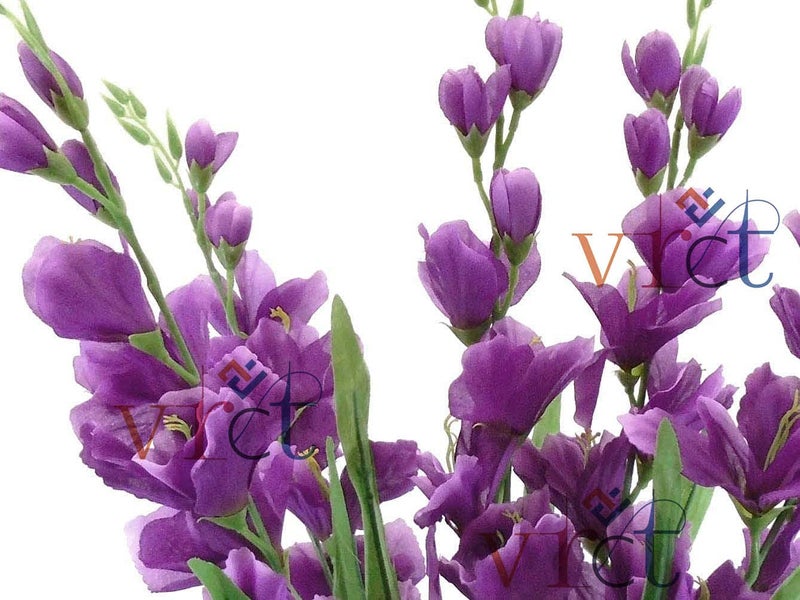 VRCT Artificial Gladiolus Flowers for Home, Garden, Party, Wedding Decoration -Set of 4 (Multicolor) - Image 3