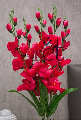 VRCT Artificial Gladiolus Flowers for Home, Garden, Party, Wedding Decoration -Set of 4 (Multicolor) - Image 5