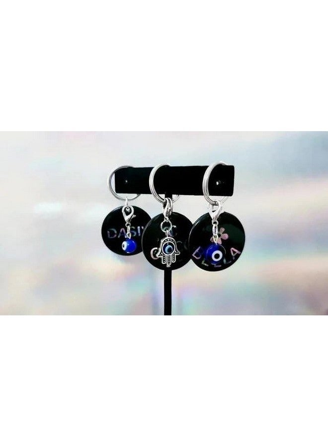 Stewit تعويذة العين الشريرة ستيويت - حقيبة، محفظة، مفتاح، عربة، عربة أطفال، حماية، نزار بونجوك، علامة كلب، قلادة ذهبية، سحاب - Image 3