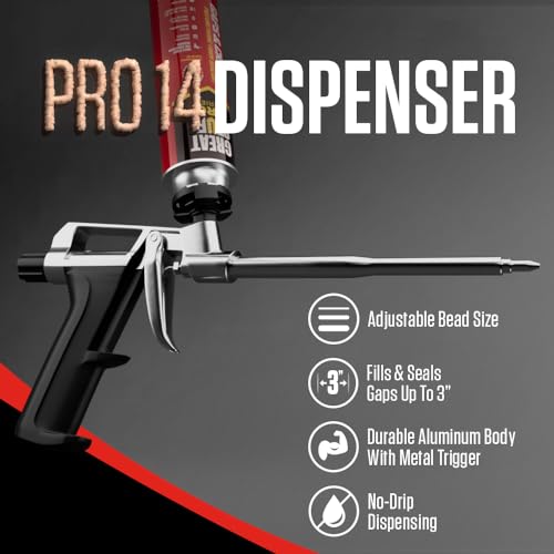 Great Stuff Pro 14 Foam Dispensing Gun, Silver - Image 3
