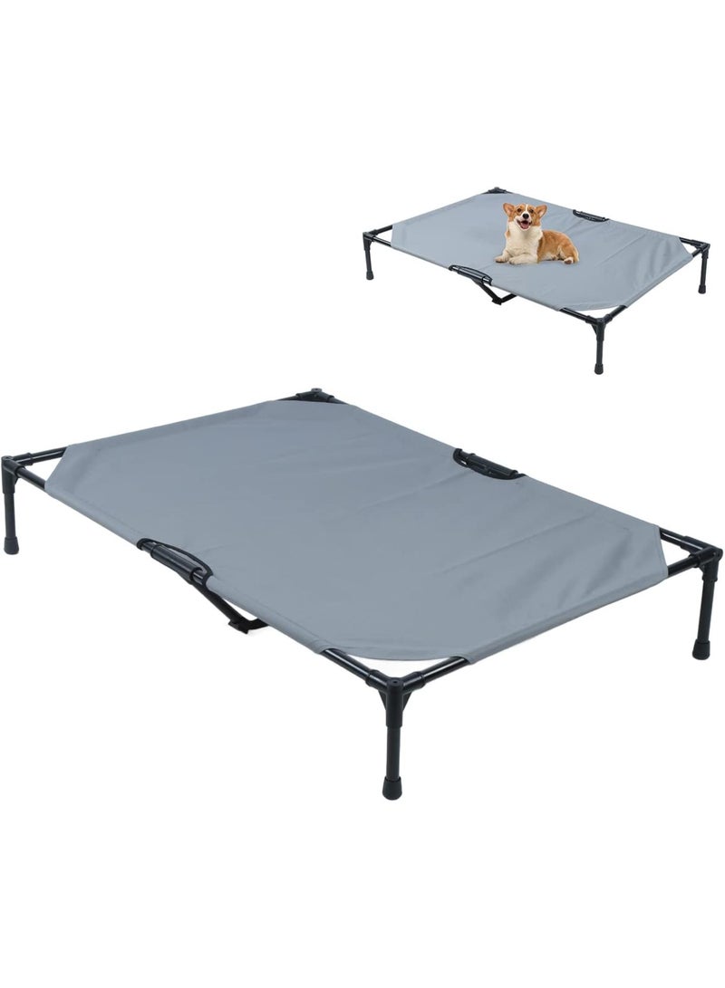 GGOOT Pet Products Outdoor Elevated Dog Cot, Elevated Dog Bed Breathable Raised Foldable Beds for Large Medium Small Dogs - Image 3