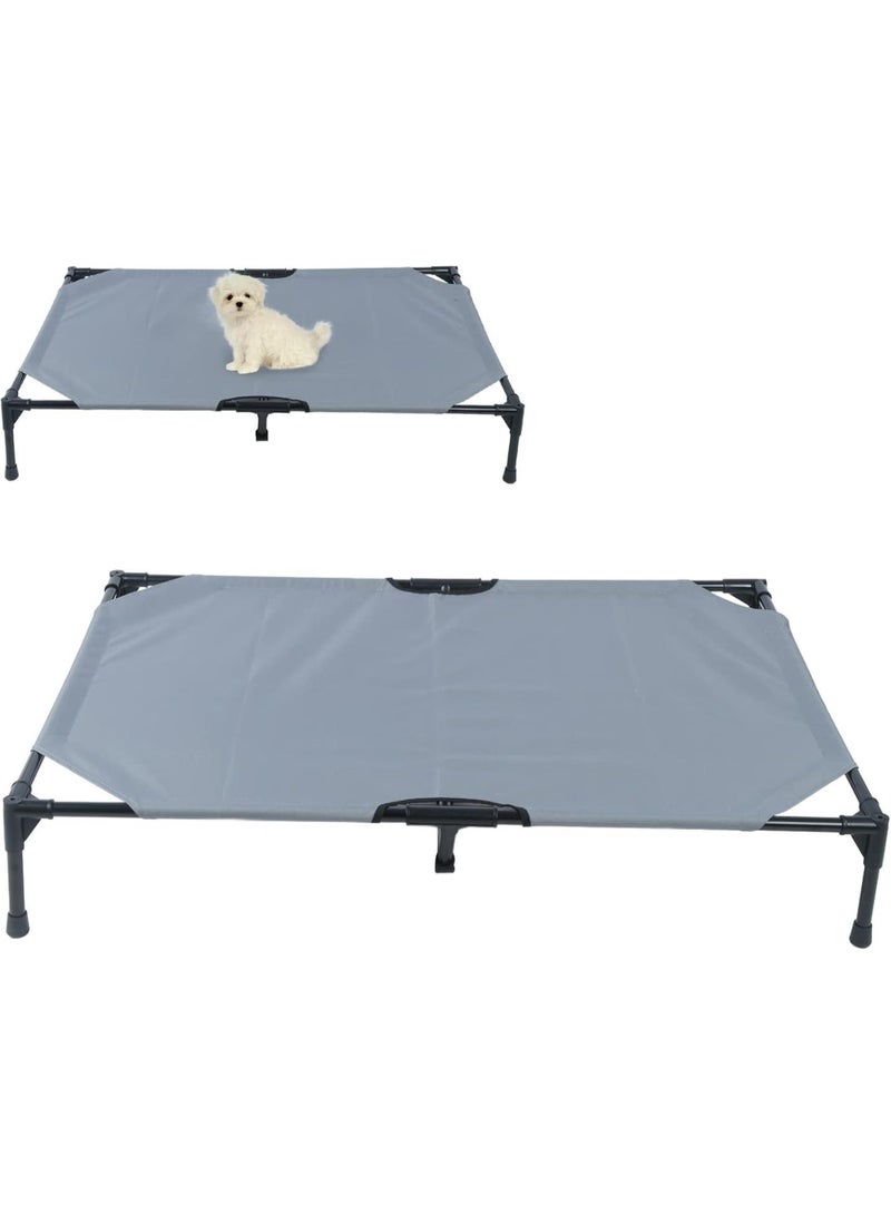 GGOOT Pet Products Outdoor Elevated Dog Cot, Elevated Dog Bed Breathable Raised Foldable Beds for Large Medium Small Dogs - Image 4