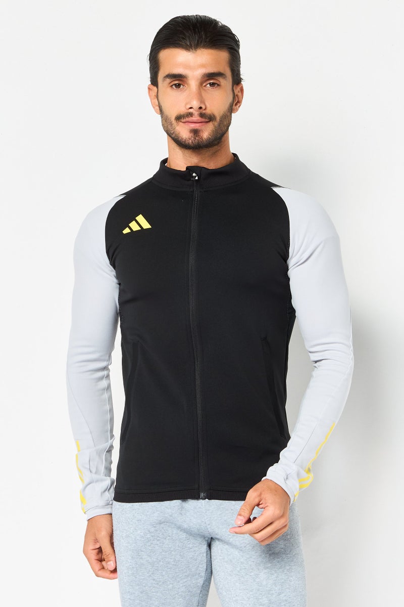 Adidas Men Sportswear Fit Long Sleeve Training Track Jacket, Multicolor - Image 1