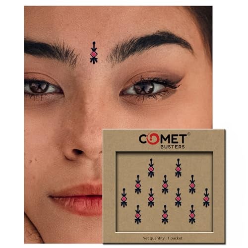 Comet Busters Black and Maroon Bindi (BV895) - Image 4