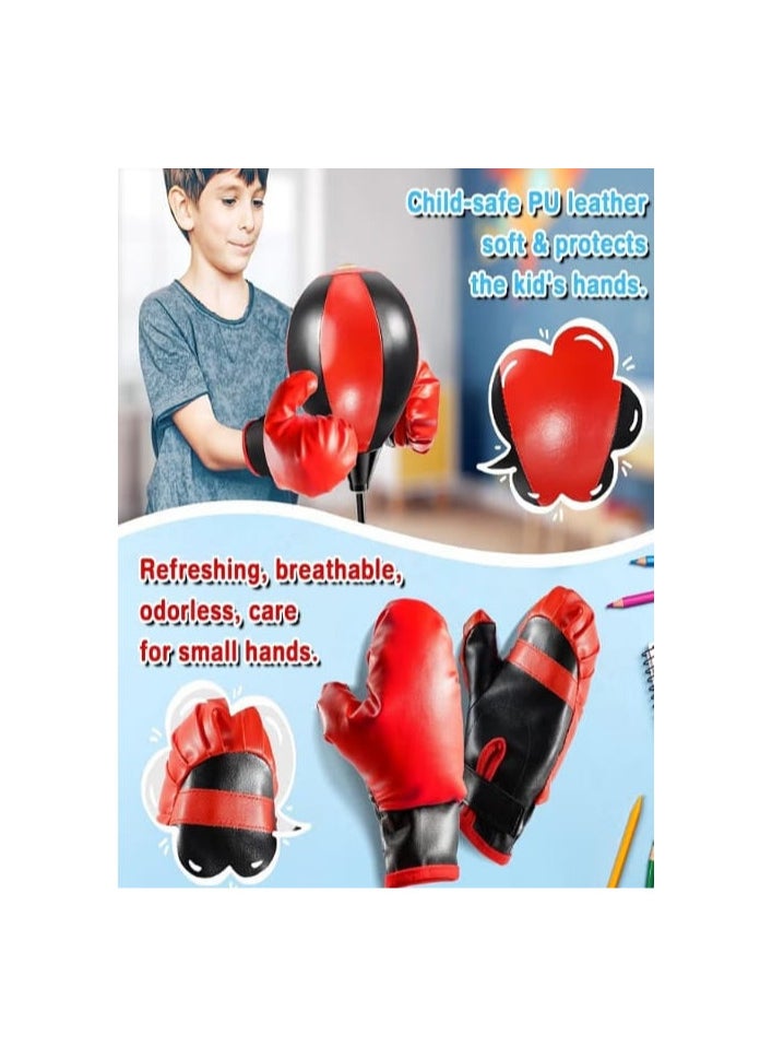 Generic Kids Punching Bag Set, Kids Boxing Ball with Gloves  - Image 2
