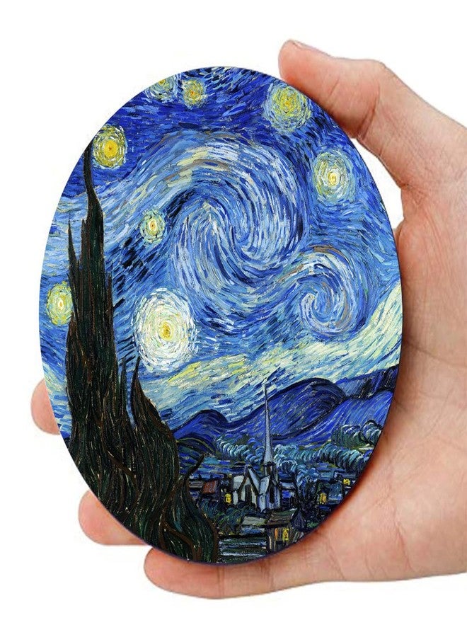 WOW DING Coasters for Drinks Van Gogh Art Ceramic Coasters - Use 2 Famous Van Gogh Paintings, Unique Housewarming Gifts for New Home Decorative by WOW DING - Image 5