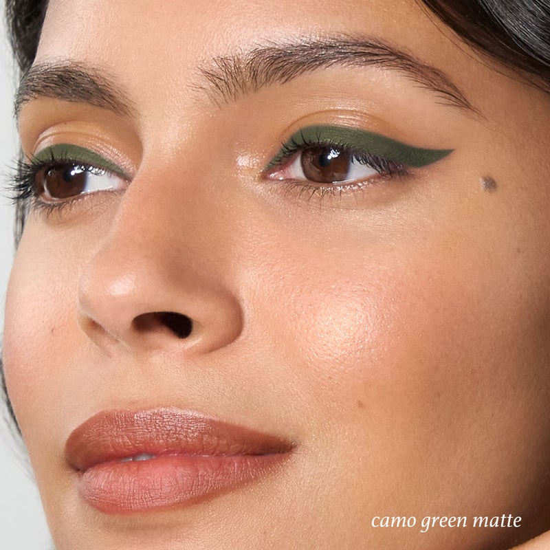 Julep When Pencil Met Gel Sharpenable Multi-Use Longwear Eyeliner Pencil - Camo Green Matte - Transfer-Proof - High Performance Liner - Image 3