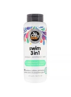 SoCozy SoCozy Kids Swim 3 in 1 Shampoo - Conditioner - Wash 10.5 fl oz 311 ml 