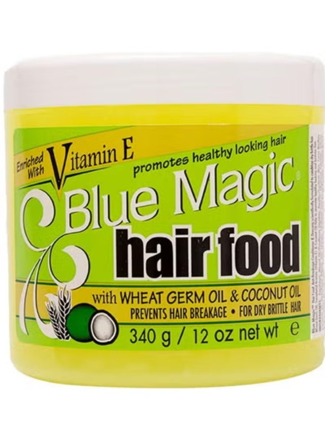 BLUE MAGIC Hair Food with Wheat Germ Oil & Coconut Oil 340g