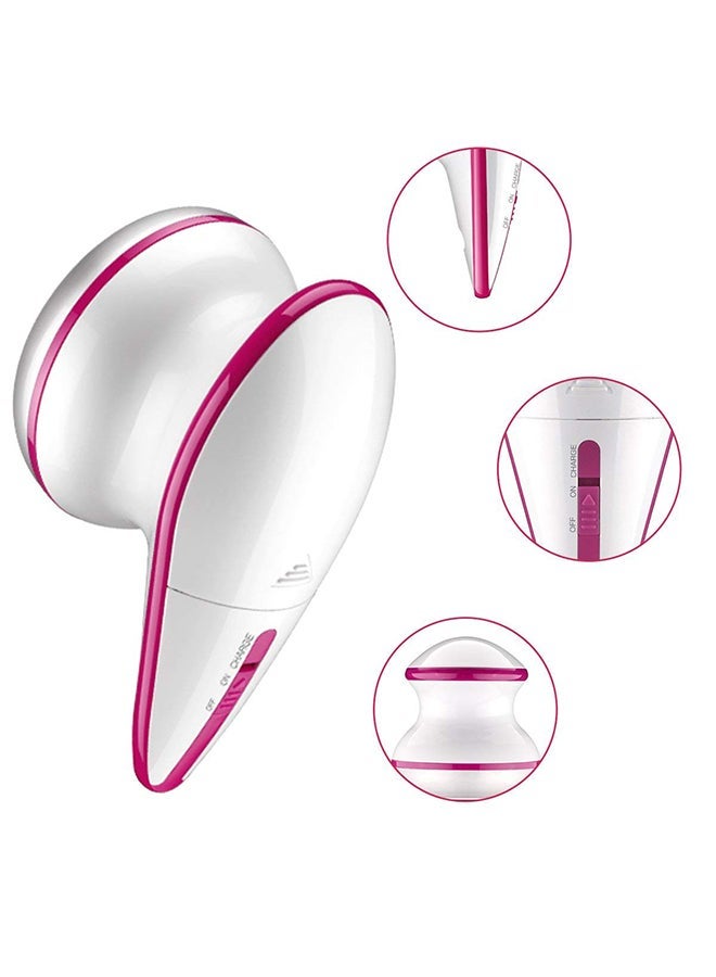 USB Rechargeable Lint Remover White/pink 21.8 x14.5x9.6centimeter - Image 2