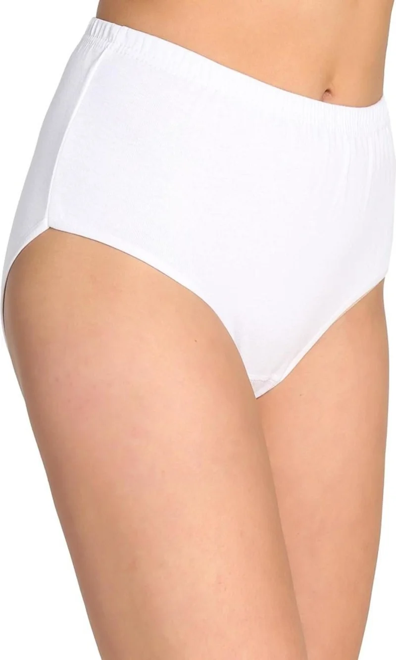 Tutku Passion 6 Pieces Passion Women High Waist Bato Thick Rubber Panties S9