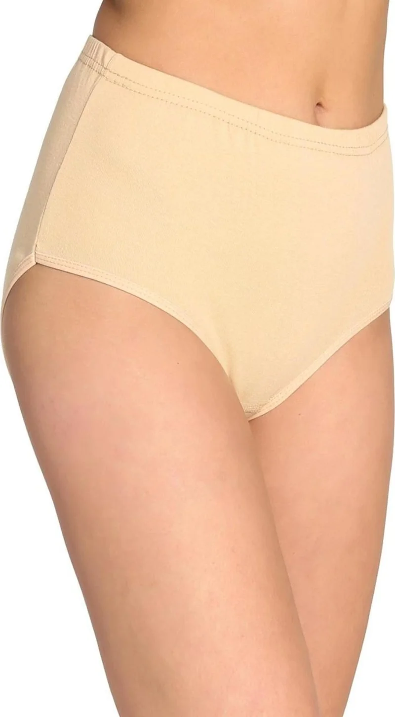 Tutku Passion 6 Pieces Passion Women High Waist Bato Thick Rubber Panties S9