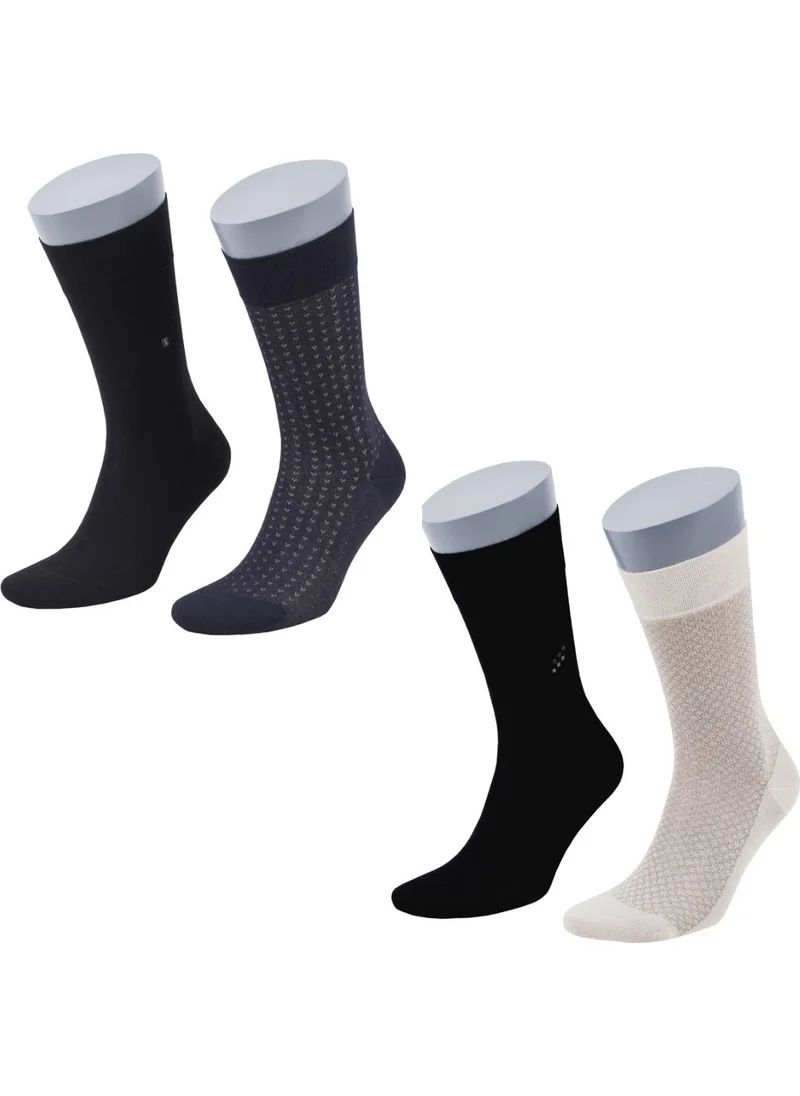 دايكو Premium 8 Pack Mixed Color Bamboo Socks