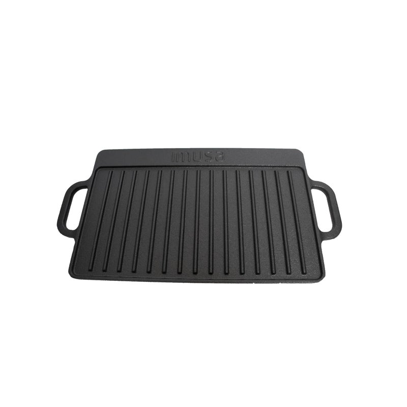 IMUSA USA CORONA189Y 125 Cast Iron Reversible Griddle