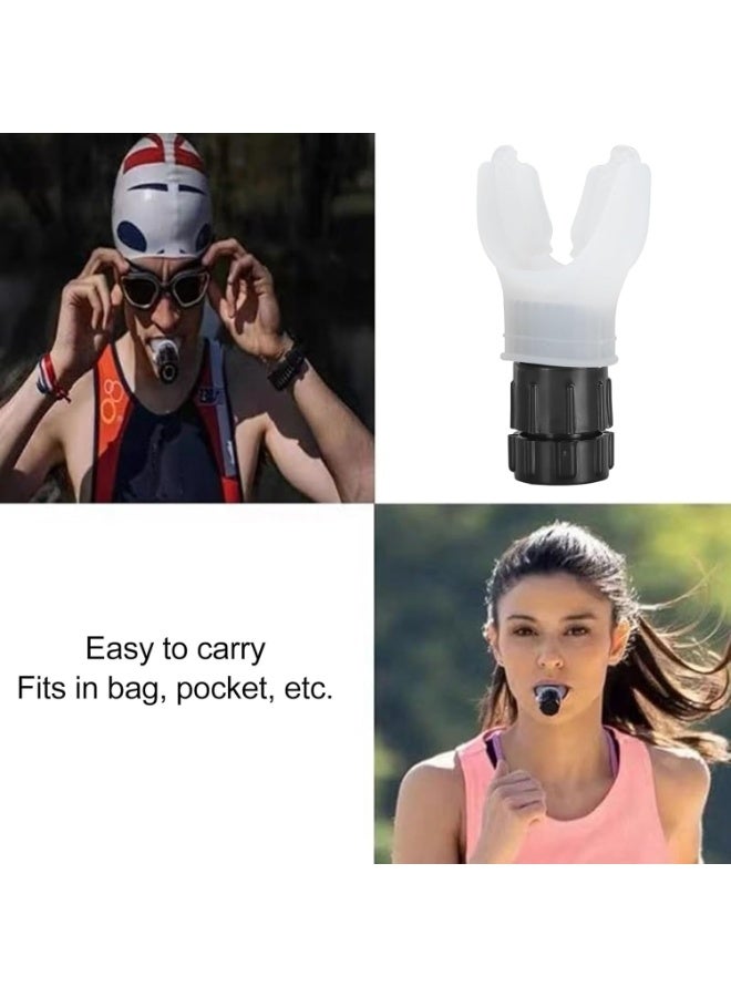 أنيوي جهاز تدريب الرئة المحمول،تمارين بطن جهاز تدريب التنفس، جهاز تدريب مقاومة التنفس للتمرين الفموي والعضلي،جهاز تمارين البطن تدريب اللياقة البدنية اليومي، تصميم سهل التنظيف - Image 5