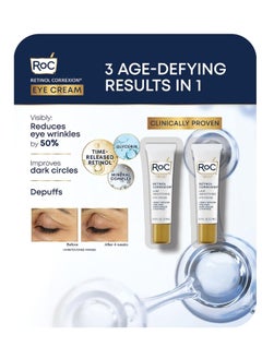 RoC RoC Retinol Correxion Eye Cream 0.5 oz (Pack of 2) 