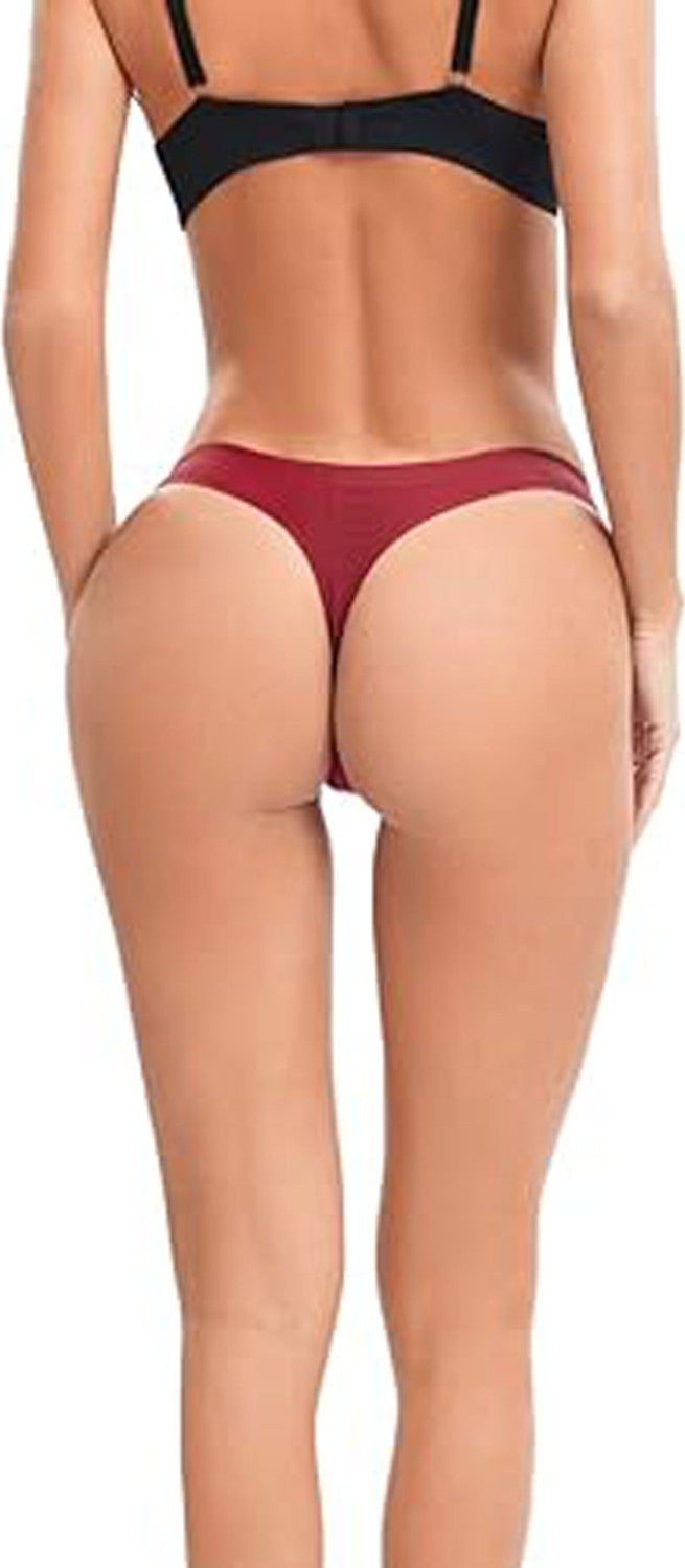 Competing All 5 Women's Non-Marking Micro Thong Laser Cut String