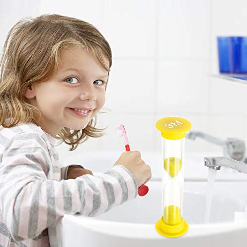 Dsmile Sand Timer,Plastic Hourglass Timer,Colorful Sandglass Hourglass Sand Clock Timer 30sec / 1min / 2mins / 3mins / 5mins / 10mins (12pcs) - Image 5