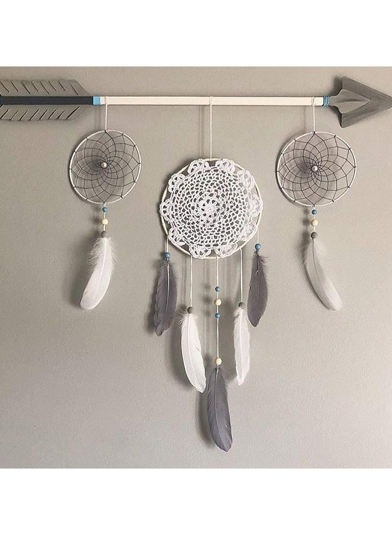 100PCS Natural Goose Feathers Decoration - Assorted Colorful 6-8 inch Feather for DIY Crafts Festival Erikord (Grey) - Image 4