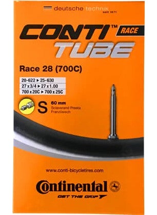CONTINENTAL - Race 700X20C / 700X25C S60Mm Inner Tire - Image 1