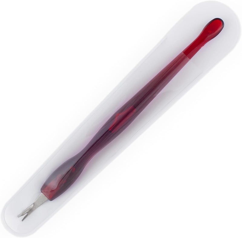 Denco Cuticle Trimmer with Protective Sheath - Precision V-Shaped Blade for Nail Care - Image 4
