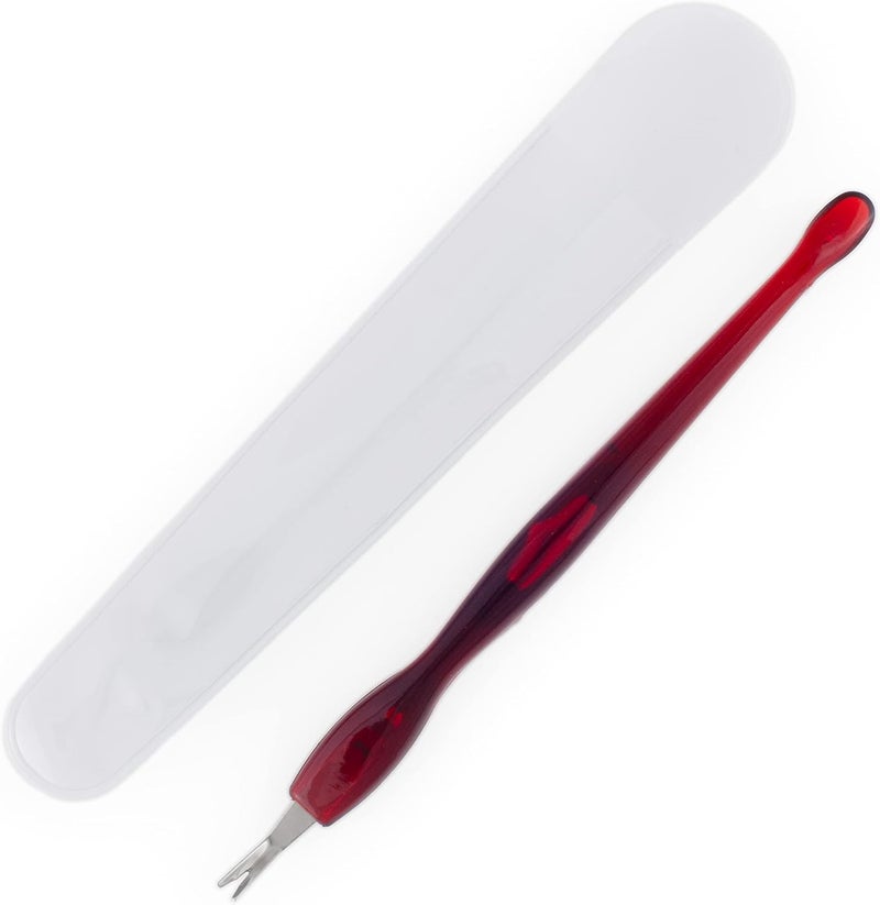 Denco Cuticle Trimmer with Protective Sheath - Precision V-Shaped Blade for Nail Care - Image 5