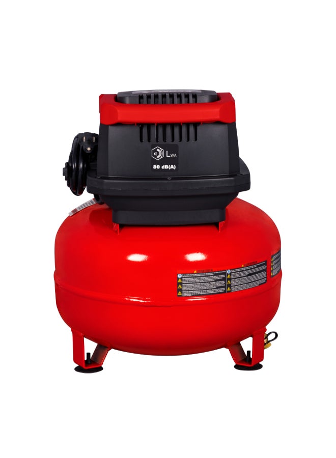 ecomax Oil Free Portable Air Compressor Red and Black 11 L 211181  - Image 2