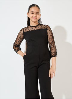 Mesh Insert Embellished Jumpsuit - pzsku/Z73E860BA5BB31A1D937CZ/45/_/1724411018/6195c37f-bb14-4465-b3dc-bd07b72033a0