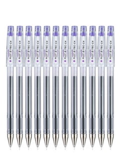 PILOT 12-Piece G-Tec Ultra Fine Roller Pen 0.4mm Tip Violet Ink  - Image 1