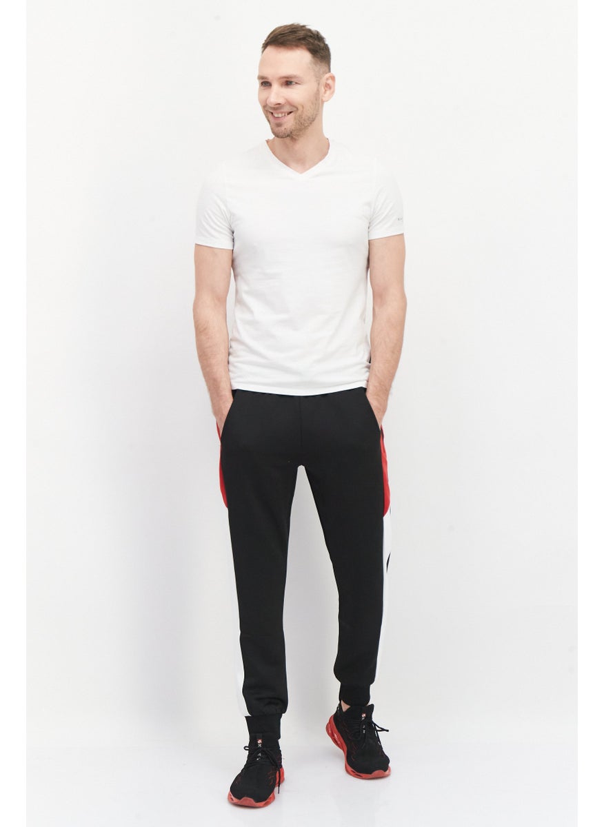 Cultura New York Men Sportswear Fit Training Sweatpants, Black  - Image 2