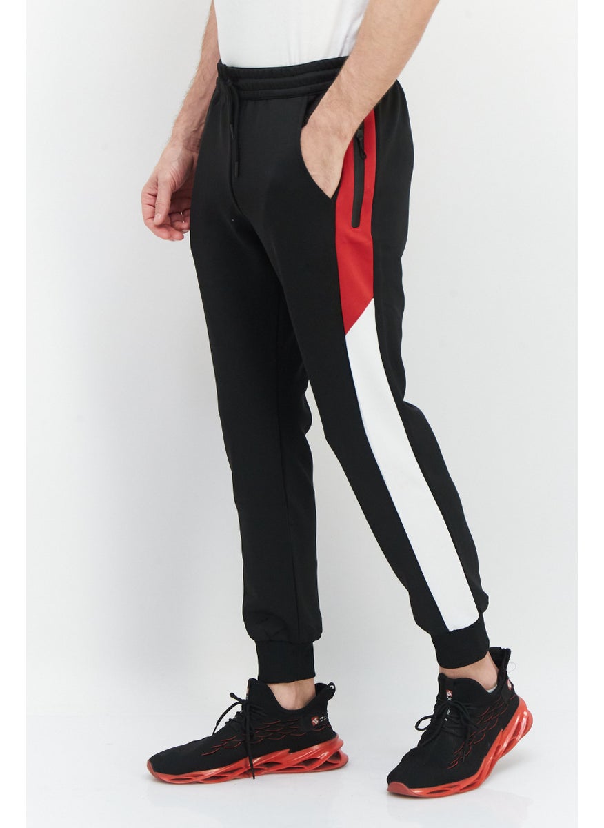 Cultura New York Men Sportswear Fit Training Sweatpants, Black  - Image 3