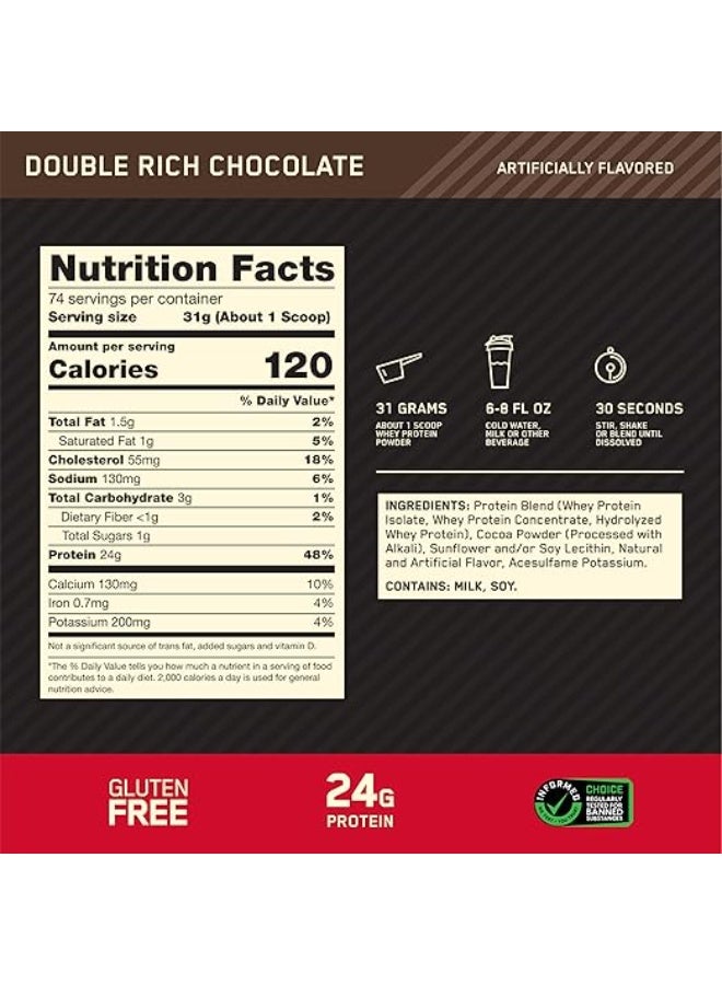 OPTIMUM NUTRITION GOLD STANDARD WHEY PROTEIN - Image 2