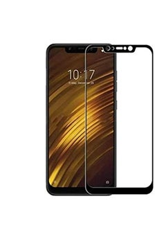 Tempered Glass Screen Protector For Xiaomi Poco F1 - Black
