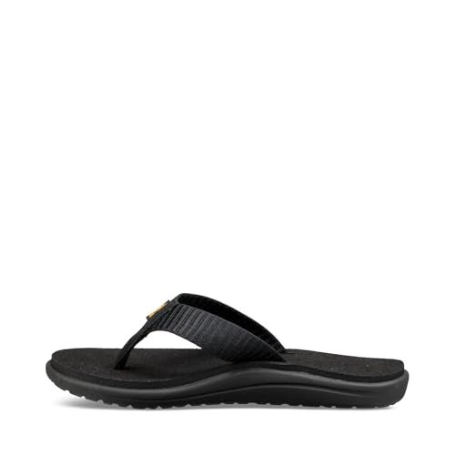 Teva Women's Voya Flip-Flop, Bar Street Black, 10 - Image 3