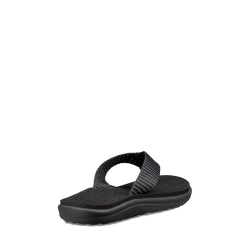 Teva Women's Voya Flip-Flop, Bar Street Black, 10 - Image 4