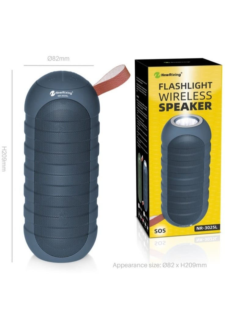 NewRixing - Bluetooth Speaker With Flashlight Function - Image 1